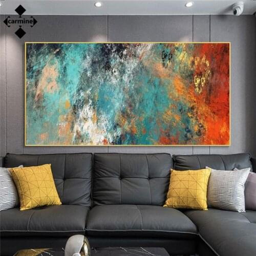 Abstract Clouds Canvas Painting Modern Wall Art Posters and Prints Colorful Wall Art Printing Picture for Living Room Decoration