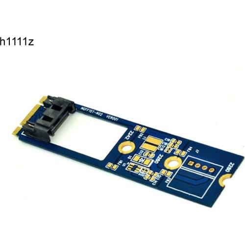 M2 to SATA M.2 KEY B-M M2 NGFF SATA to 7Pin SATAIII SATA3.0 SSD Adapter Converter Board Card for Bitcoin Miner Mining