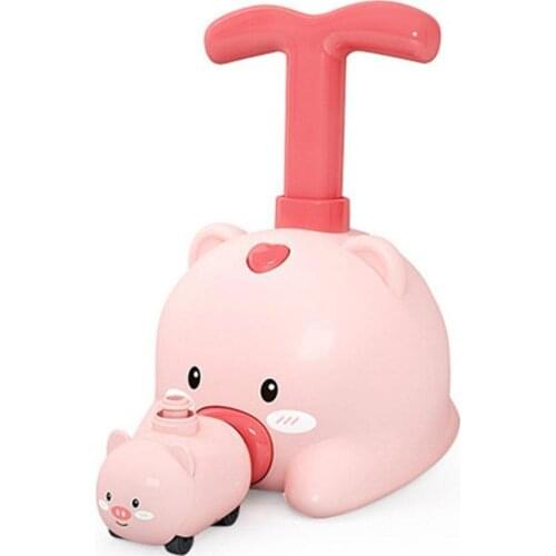 Aerodynamic Car Children Early Education Balloon Taxiing Racing Car Kids Gift