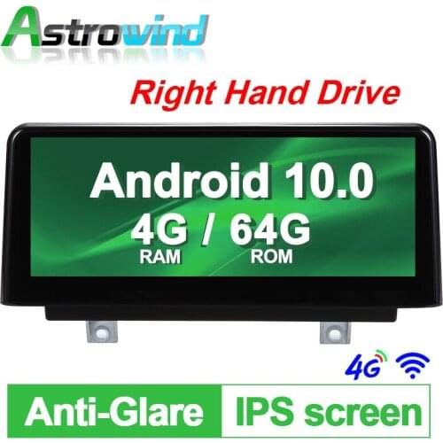 4G RAM 8 Core Android 10.0 Car Multimedia Auto Radio Video Audio Player for BMW 1 Series F20 F21 2 Series F23 Right Hand Drive