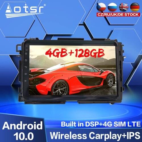 For Honda VEZEL HR-V 2019 Car GPS Navigation Android10.0 Multimedia Auto Radio Car Radio GPS Antenna Music Stereo Head Unit HD