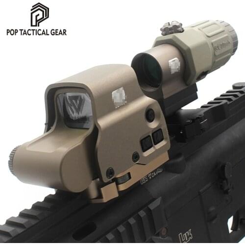 HW S1 EXPS3-0 558 Holograhic and G33 3x Magnifier Hybrid Sight W/Original Marking Combo Prefect Replica