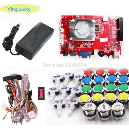 Yinglucky Pandora key 7 2263 in 1 arcade console game 2 players can add games HDMI VGA usb joystick for pc video game