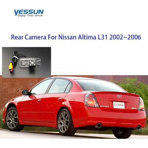 Yessun Special Car Rear View Reverse backup Camera rearview parking For Nissan Altima L31 2002~2006