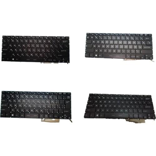 Laptop Keyboard For MSI GS30 2M-012CN GS32 GS40 6QE-006XCN 6QE-055XCN GS43 GS43VR 6RE-045CN Black US RU FR JP Edition