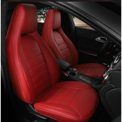 Custom Leather car seat cover for auto Mercedes-Benz gla200 gla260 cla200 cla 220 cla260 A 180 A200 auto accessories car styling