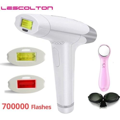 Lescolton IPL Laser Hair Removal Machine Laser Epilator Hair Removal Permanent Body Bikini Trimmer Painless Electric Depilador
