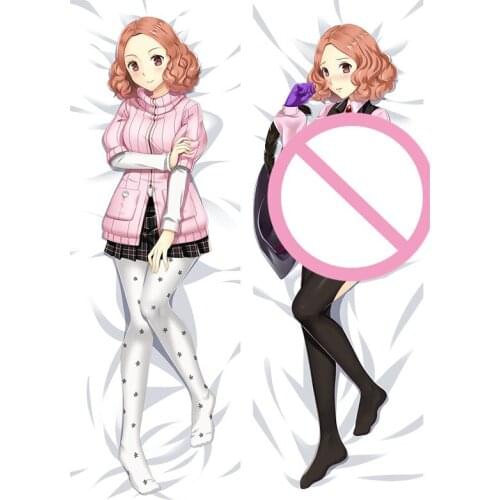 MMF hot game Persona 5 Dancing Star Night sexy queen Makoto Niijima & Noir Haru Okumura body Pillowcase cover anime Dakimakura