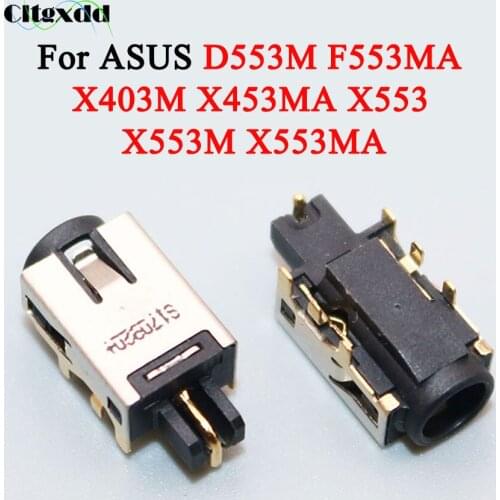 Cltgxdd Laptop DC Power Jack Socket For ASUS D553M F553MA K553MA X403M X453MA X553 X553M X553MA Series Charging Port Connector