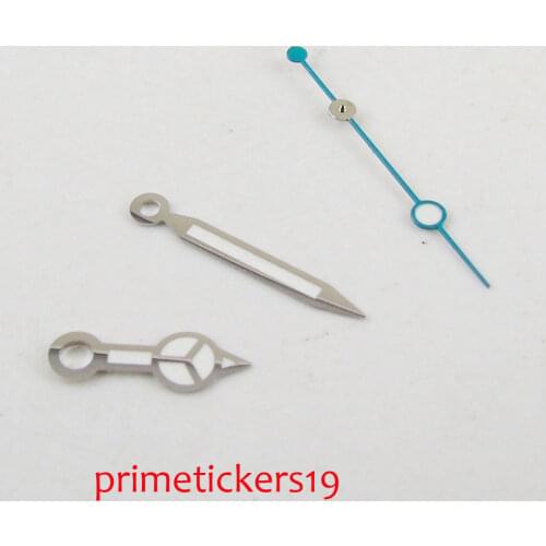 White color luminous watch hands watch needles suitable for NH35 automatic movement