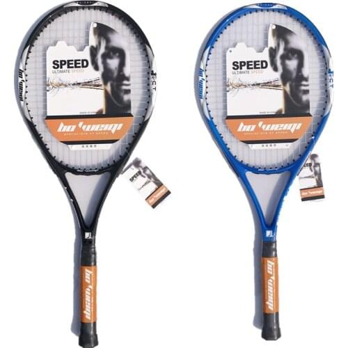 Tennis Racket Adult Professional Training Single Racket Racket Bag Carbon Fiber Men Women Ultra-light Shock-absorbing Handle -40