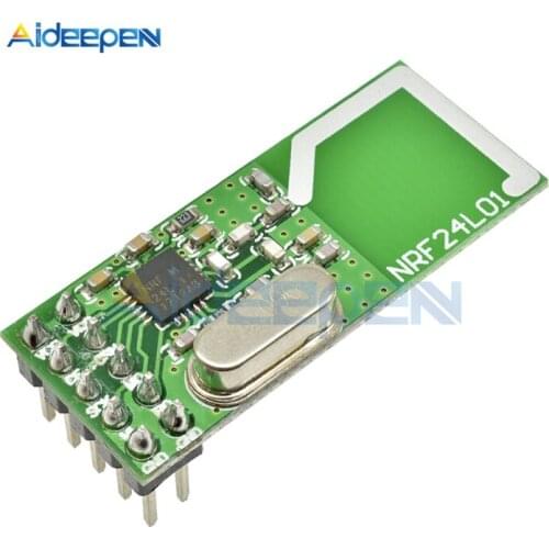 DC 1.9V-3.6V 125 Channels NRF24L01+ 2.4GHz Antenna RF Wireless Communication Transceiver Module 24L01 Multi-point Low-power