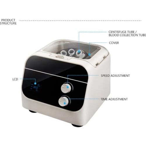 220v 110V 4000rpm Blood Centrifuge Prp Plasma Centrifuge Machine Digital Medical Centrifuge Lab 10ml 50ml 100ml Centrifuge Tube