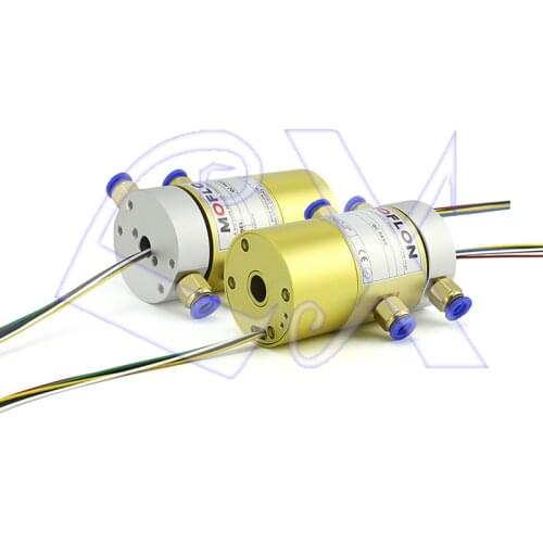 Gas-electric rotary joint gas-electric integrated slip ring rotary hydraulic water oil gas high-speed rotary joint gas