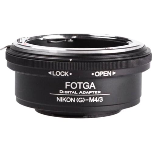 FOTGA Adapter Ring For Nikon G Lens To Micro-4/3 Panasonic G1/G2/GH2 Olympus E-P2/E-PL1 Lens Adapter Ring