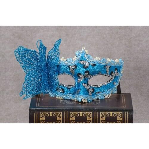 Beautiful Venetian lace mask and butterfly masquerade Princess Mask