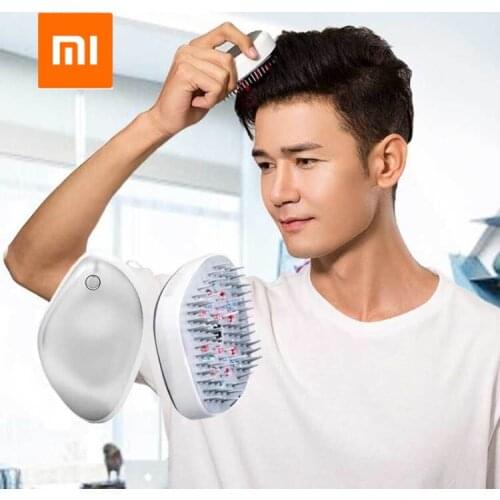 Xiaomi Purely LLLT Electric Laser Hair Comb Health Growth Anti-Hair Loss Scalp Massage Comb Brush Hair Growth Regrowth Comb Tool