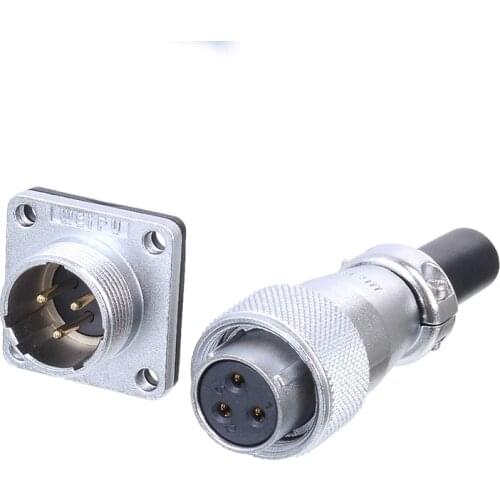 M16 Industrial Female Plug Male Socket WS16 TQ+Z Waterproof Automotive 2 3 4 5 7 9 10 Pin Terminal Wire Cable Aviation Connector