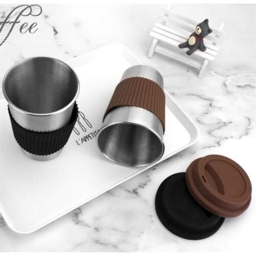 2019 New Stainless Steel Thermo Cup Travel Coffee Mug with Lid Car Water Bottle Vacuum Flasks For Gift