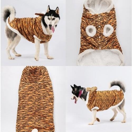 Big Dog Clothes Large Dog Clothing Winter Corgi Shiba Inu Samoyed Husky Labrador Golden Retriever Costume Warm Pet Coat Outfit