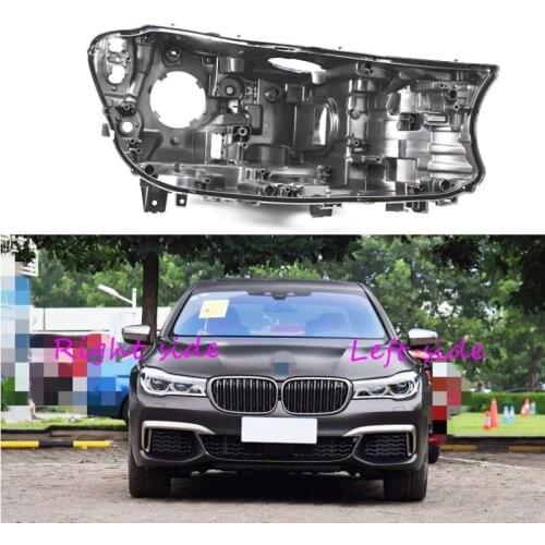 Headlight Base For BMW 7 Series G11 G12 730 740 760 2016 - 2018 Headlamp House Car Rear Base Front Auto Headlight Back House