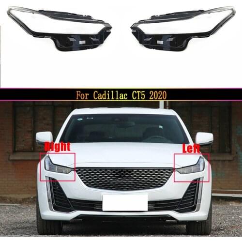 Headlight Lens For Cadillac CT5 2020 Headlamp Cover Car Replacement Auto Shell