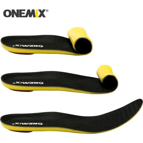 Onemix mens Deodorant shoes pad For Shoes Shock Relief Breathable Elastic Foot Pad insole womens shoes pads Memory massaging