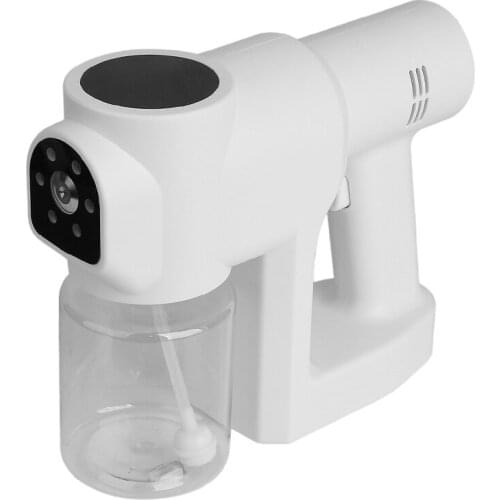 Nano Sprayer, USB Electric Timing Function Steam Gun Fogger, Water Fogging Equipment for Home Garden Travel Daily Use 300ML