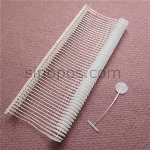 [STANDARD] Ball-end Tag Pins, Plastic ball pins clothes price labelling fastener round circle end tagging bullets for tag gun