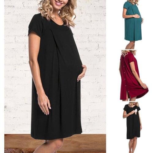 Swokii Fashionable Shirt Dresses