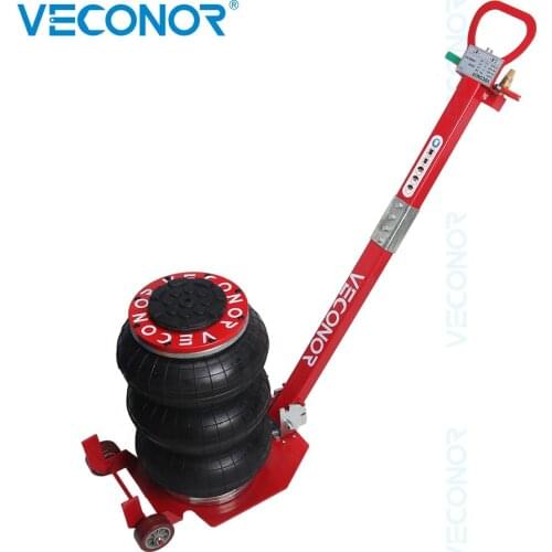 3Tons Pneumatic Car Jack Portable Lifting Equipment Triple Stage Bag 6600LBS Air Jack Stands Inflatable Lift Machine Tire Change