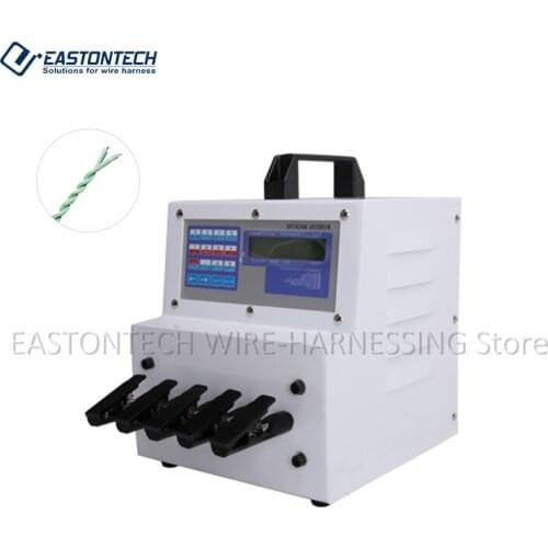 EW-20F-5 Semiautomatic electronic computer Wire Cable twisting machine high speed max. winding diameter 1.2 mm