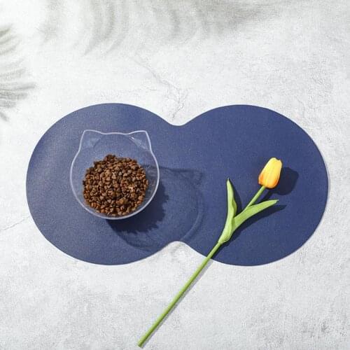 Waterproof Lightweight Pet Food Bowl Placemat for Cat Pet Food Pad Waterproof Lightweight Pet Food Bowl Placemat for Cat