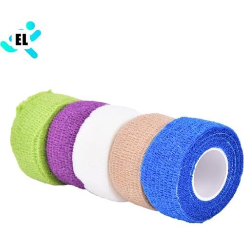 Waterproof Self-Adhering Bandage Wraps Breathable Elastic Adhesive First Aid Tape 4.5m*2.5cm Drop Shipping