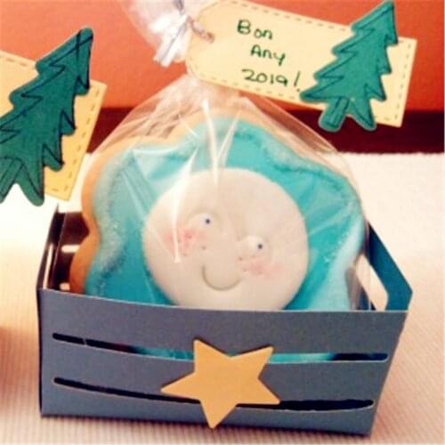 Cutting Dies Box 6Pcs/lot New Creative Star Moon Heart Decoration Scrapingbook Embossing Stencil Card DIY Crafts