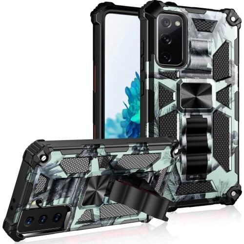 100pcs Military Shockproof Phone Case for LG K51/K31/K41/K92/K22/K53/STYLO 7/Aristo 6 with kickstand ring