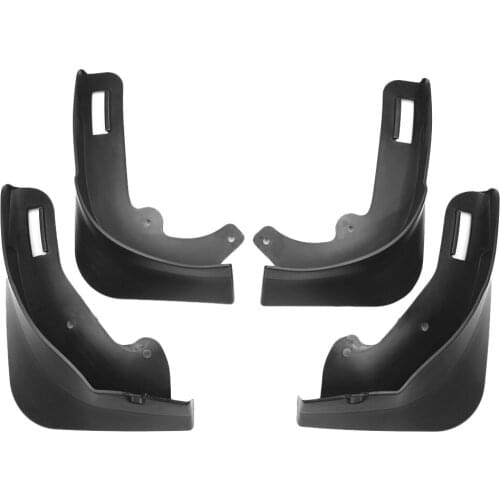 4pcs Car Mud Flaps Front Rear Splash Guards Mudguard No Drilling Required for Tesla Model Y 2021 Matte Black Auto Accessories