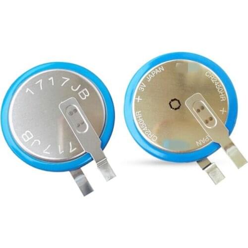 4PCS high-temperature lithium manganese dioxide battery CR2450HR CR2450 2450 3V lithium batteries