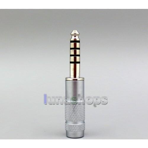 LN006278 High Quality Rhodium Plated 4.4mm Earphone Adapter For Sony PHA-2A TA-ZH1ES NW-WM1Z NW-WM1A AMP Player