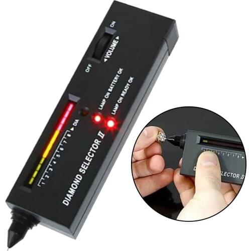 Diamond Tester Pen,High Accuracy Professional Jeweler Diamond Tester for Novice and Expert