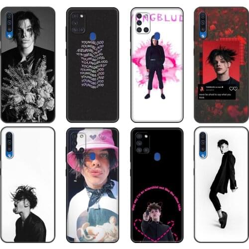 Black tpu Case For Samsung Galaxy A50 50S A30S A10 A01 A11 A21S A31 A41 A51 A71 M21 M30S S10 LITE Cover Yungblud