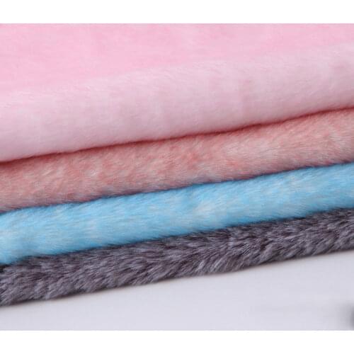Faux fur rabbit fur new style polyester engraving toy garment lining plush fabric