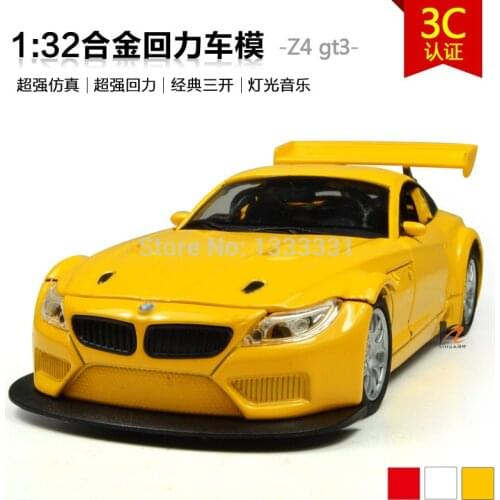 KDW alloy Engineering Vehicle model children toy cars 1:32 z4 toy car with light and sound famous brand car model kaidiwei