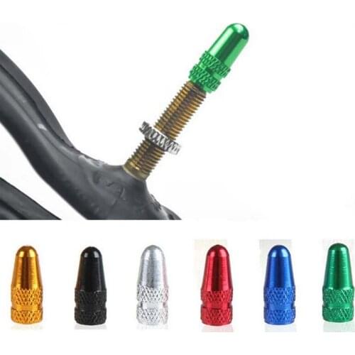 4Pcs Aluminum Alloy Bicycle French Tyre Air Valve Caps Dust Cover for MTB Road Bike Motorcycle Bike Accessories