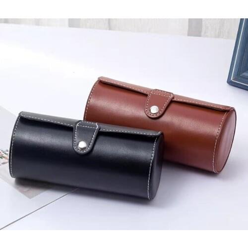 Multifunctional Watch Roll Box Travel Case Fashion Portable Watch Roll Box Watch Roll Organizer for Men TS1