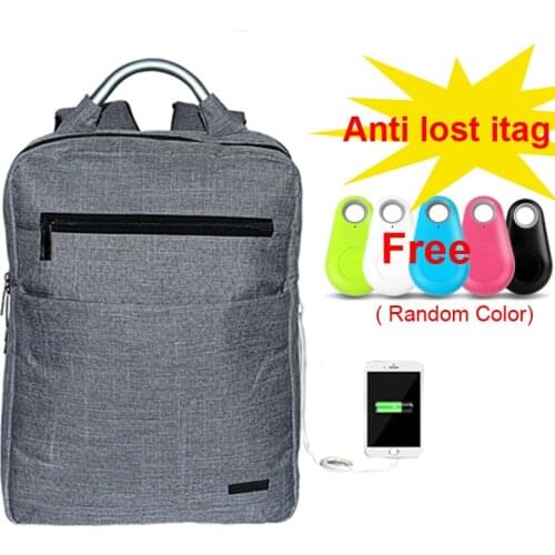 Man Anti Theft Backpack For Laptop With USB Charger laptop Backpack male Schoolbag Tigernu Mochila Masculina Escolar sac a dos