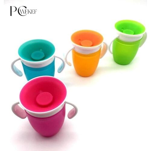 280ml Rabbit Baby Bottle Baby Feeding Bottles With A Straw BPA Tube Dust Cover Children Drink Bottle For Drinking Water Milk