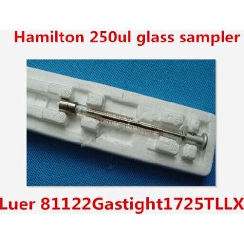 For Hamilton 250ul Glass Sampler Luer 81122 Gastight 1725TLLX Syringe Probe Needle Puncture Pierces Gasoline