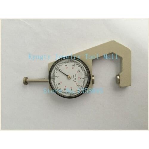Diy jewellery 0-20mm dial indicator gauge jewelry thickness gage digital thickness gauge
