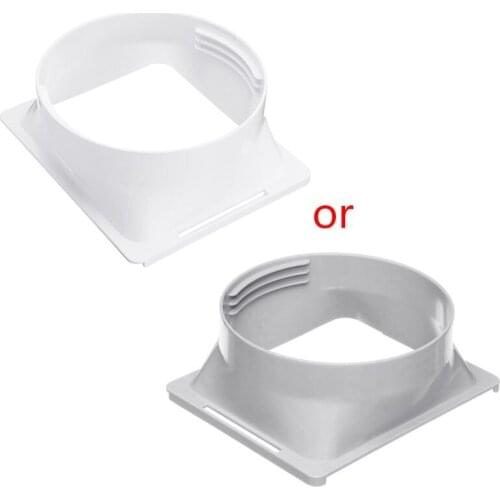 Exhaust Duct Interface 15cm Square Portable Air Conditioning Body Exhaust Duct Interface Pipe Connector